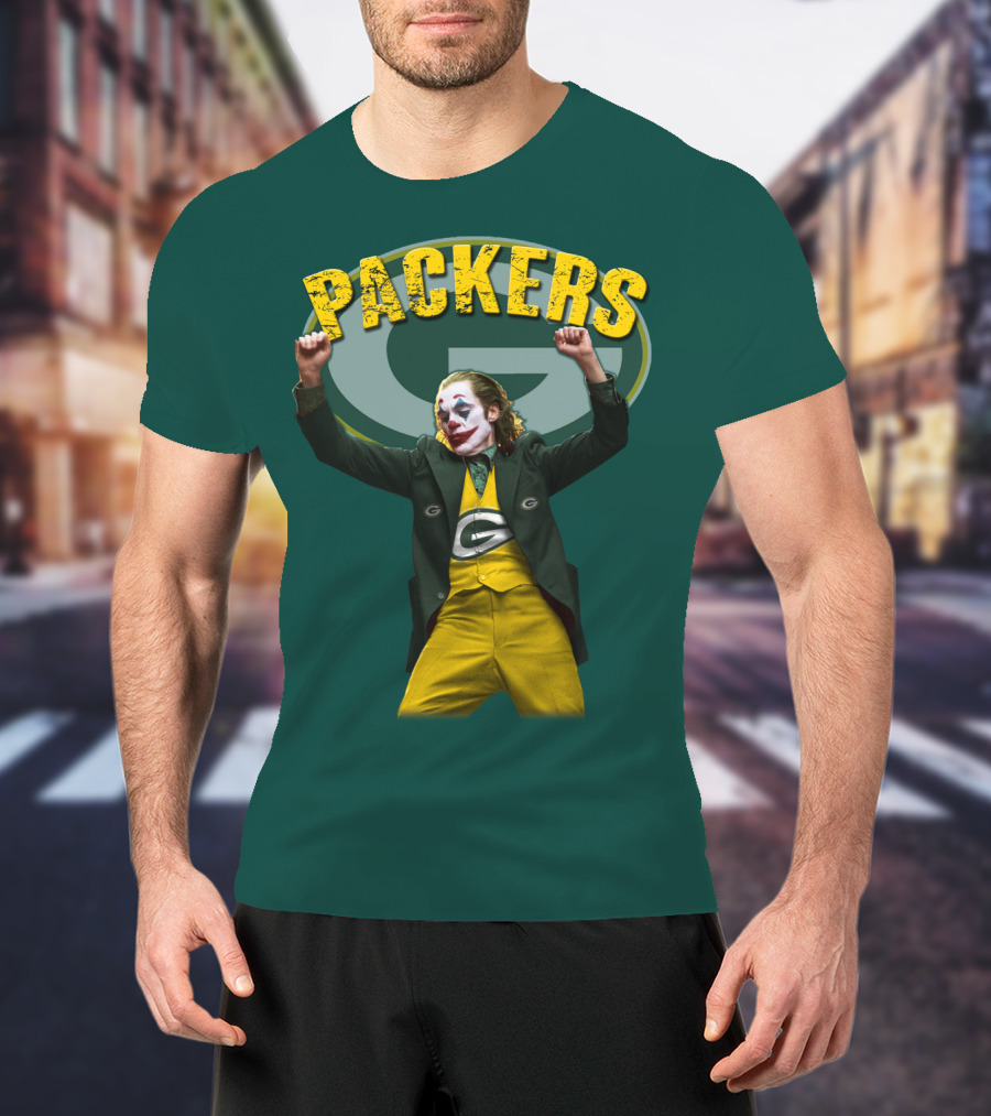 Packers Joker Fusion With Green Bay T-Shirt