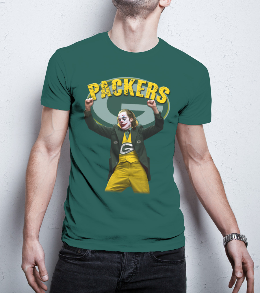 Packers Joker Fusion With Green Bay T-Shirt