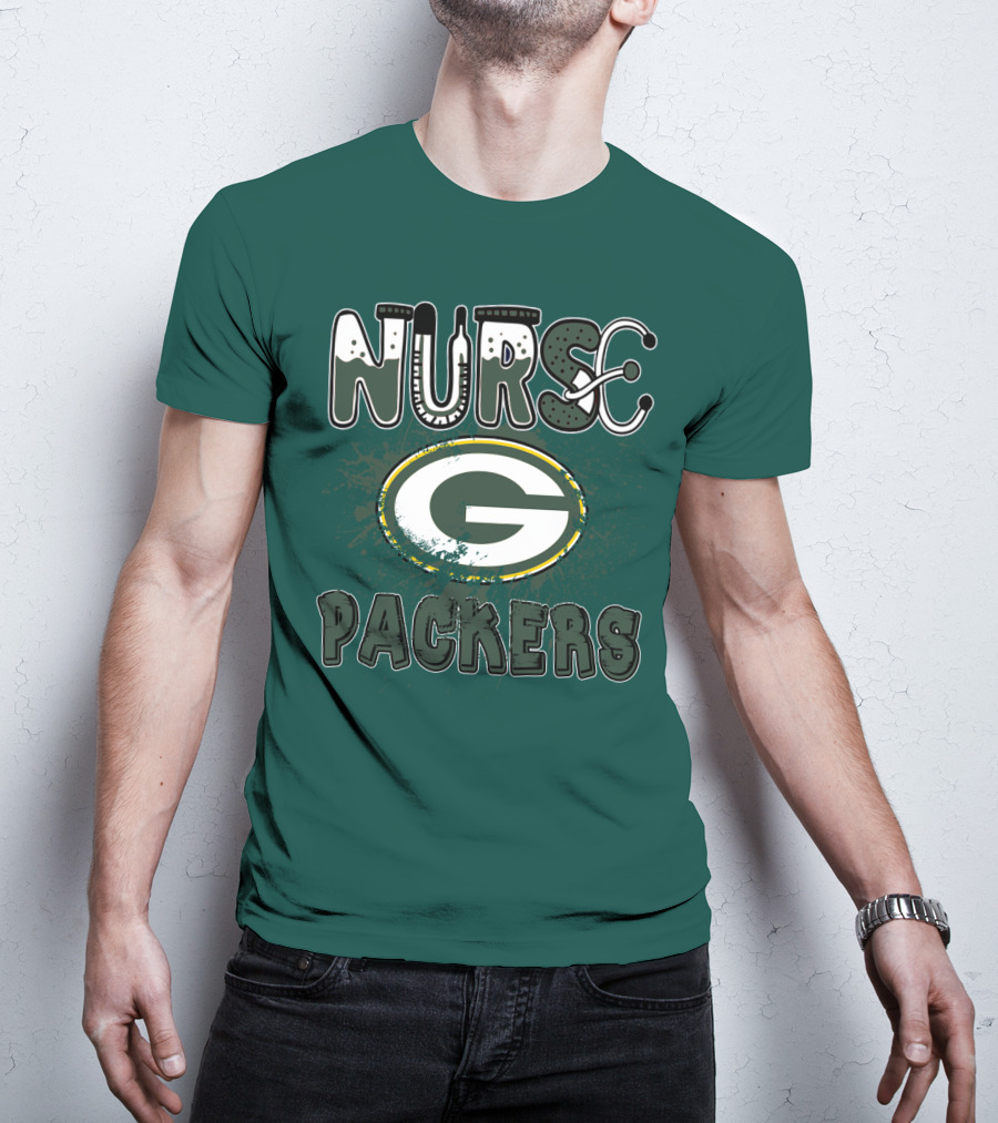 Nurse Green Bay Packers T-Shirt