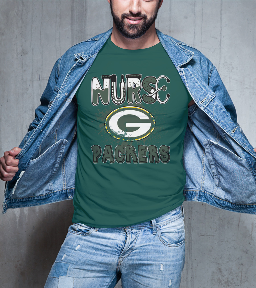 Nurse Green Bay Packers T-Shirt