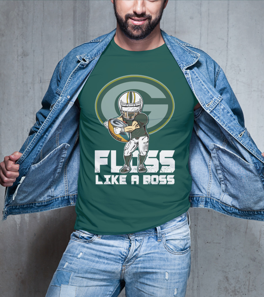Green Bay Packers Floss Like A Boss T-Shirt