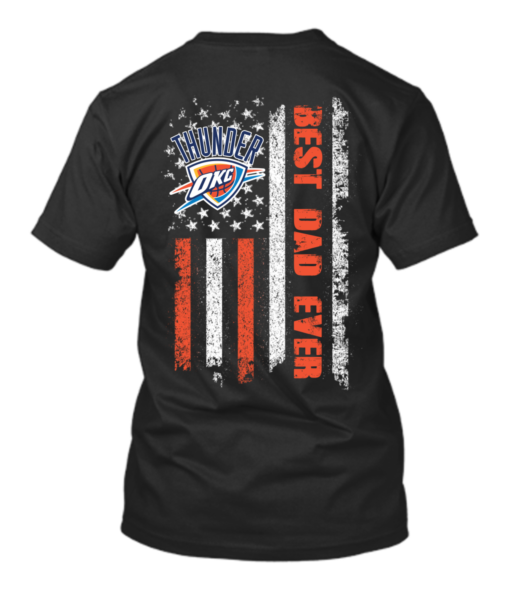 Thunder Okc Best Dad Ever Evd 031 T-Shirt