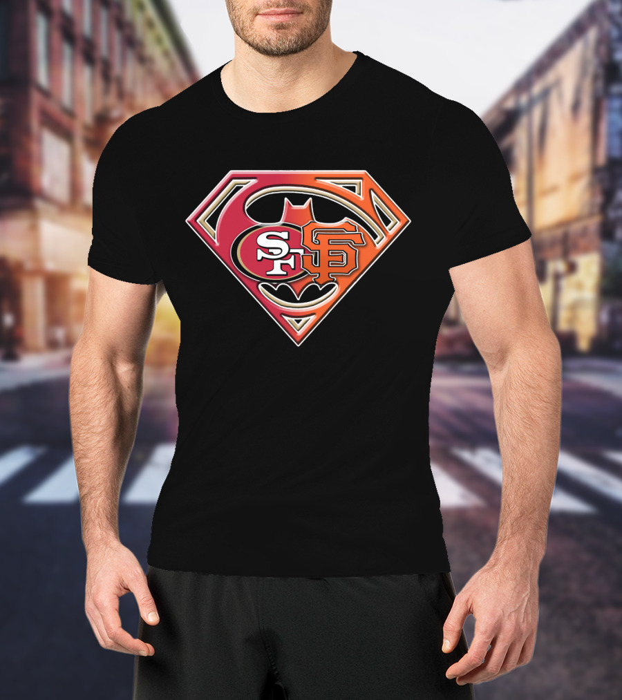 San Francisco Super Bat Sf Shield T-Shirt