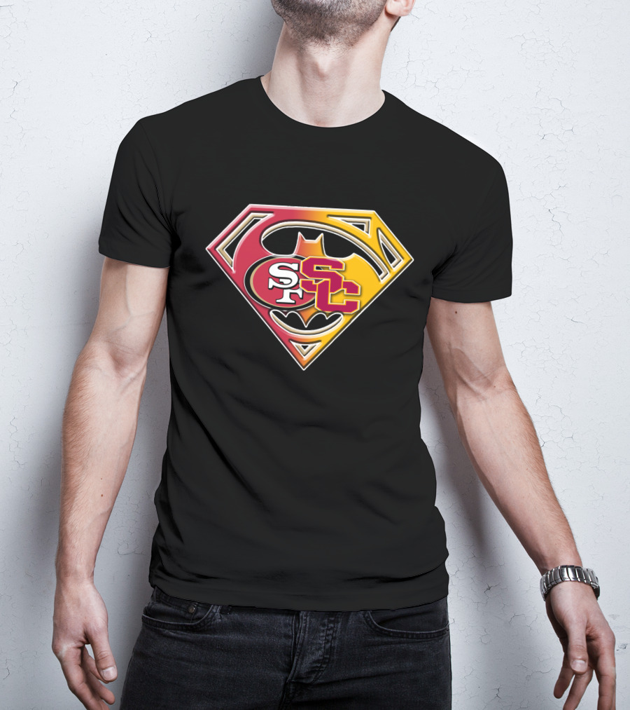 Sf Sc Superman Batman T-Shirt