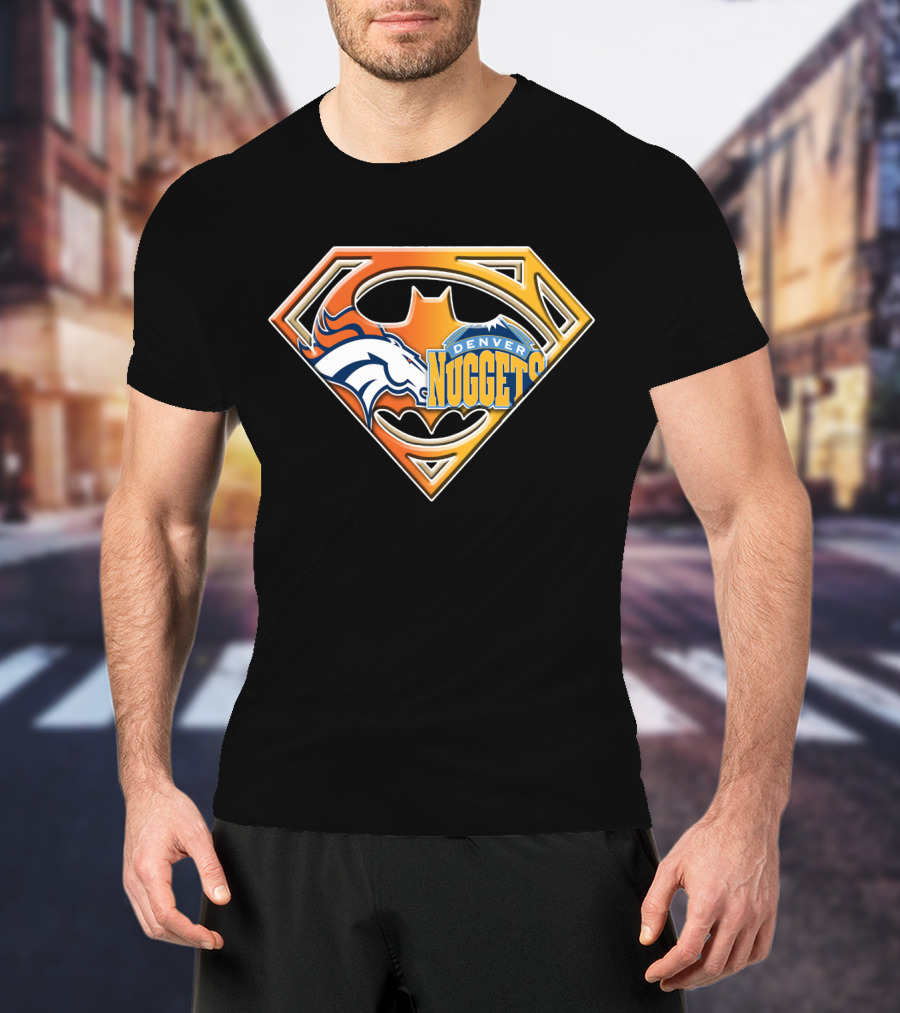 Denver Broncos Nuggets Super Bat 020 T-Shirt