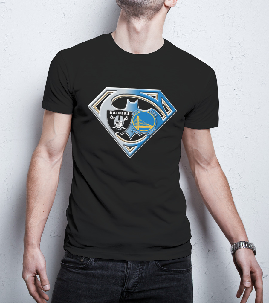 Superman Batman Raiders Warriors T-Shirt