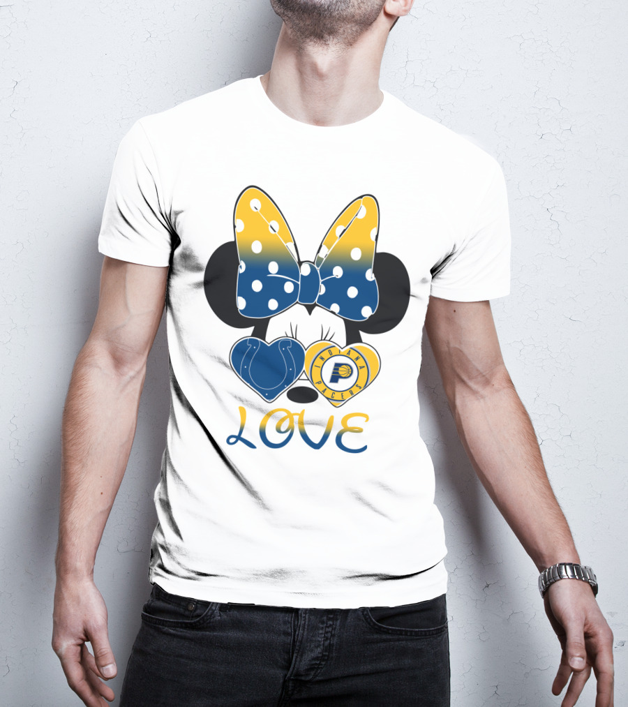 Minnie Mouse Indiana Pacers Love T-Shirt