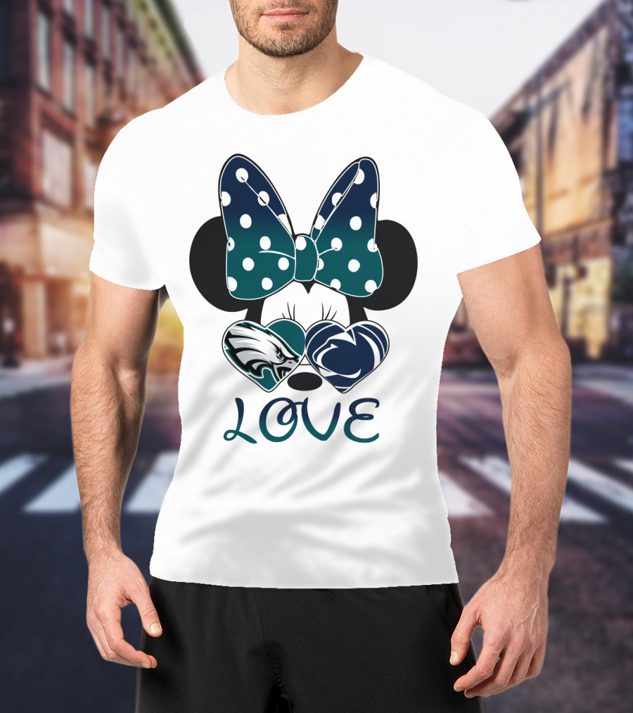 Love Mickey Eagle Penn State T-Shirt