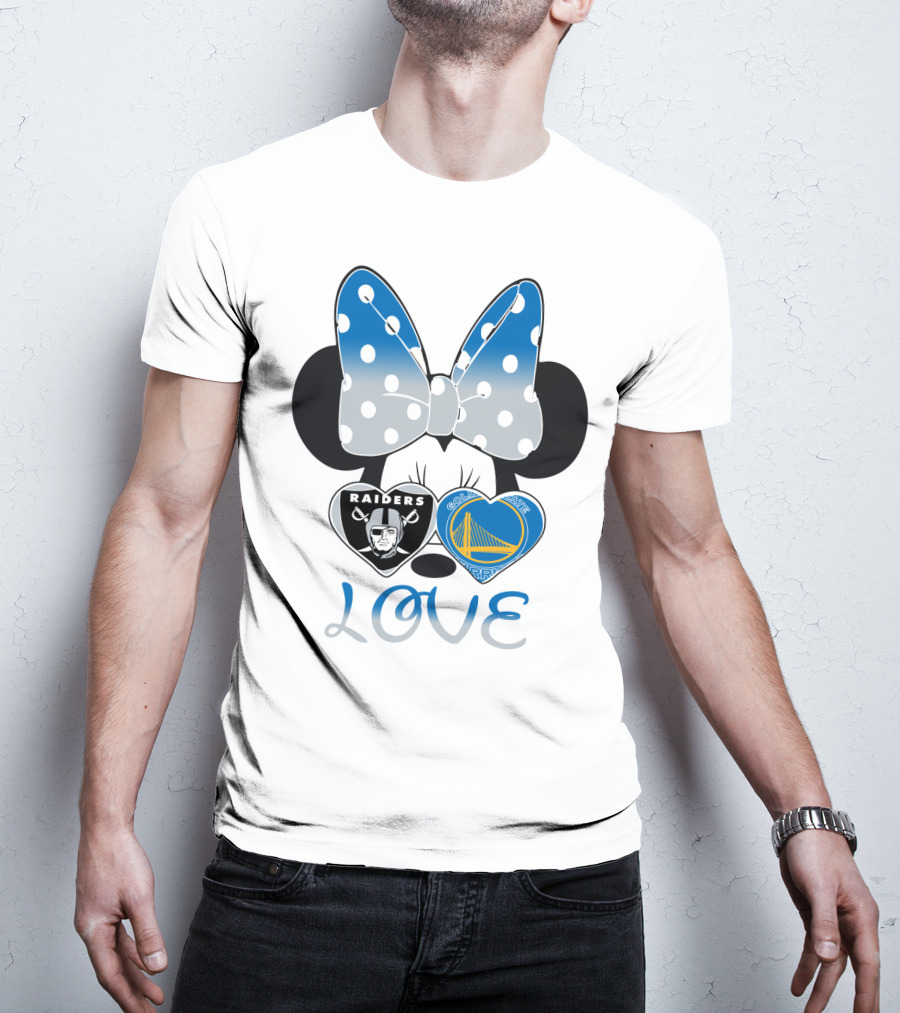 Love Raiders Warriors Bow T-Shirt