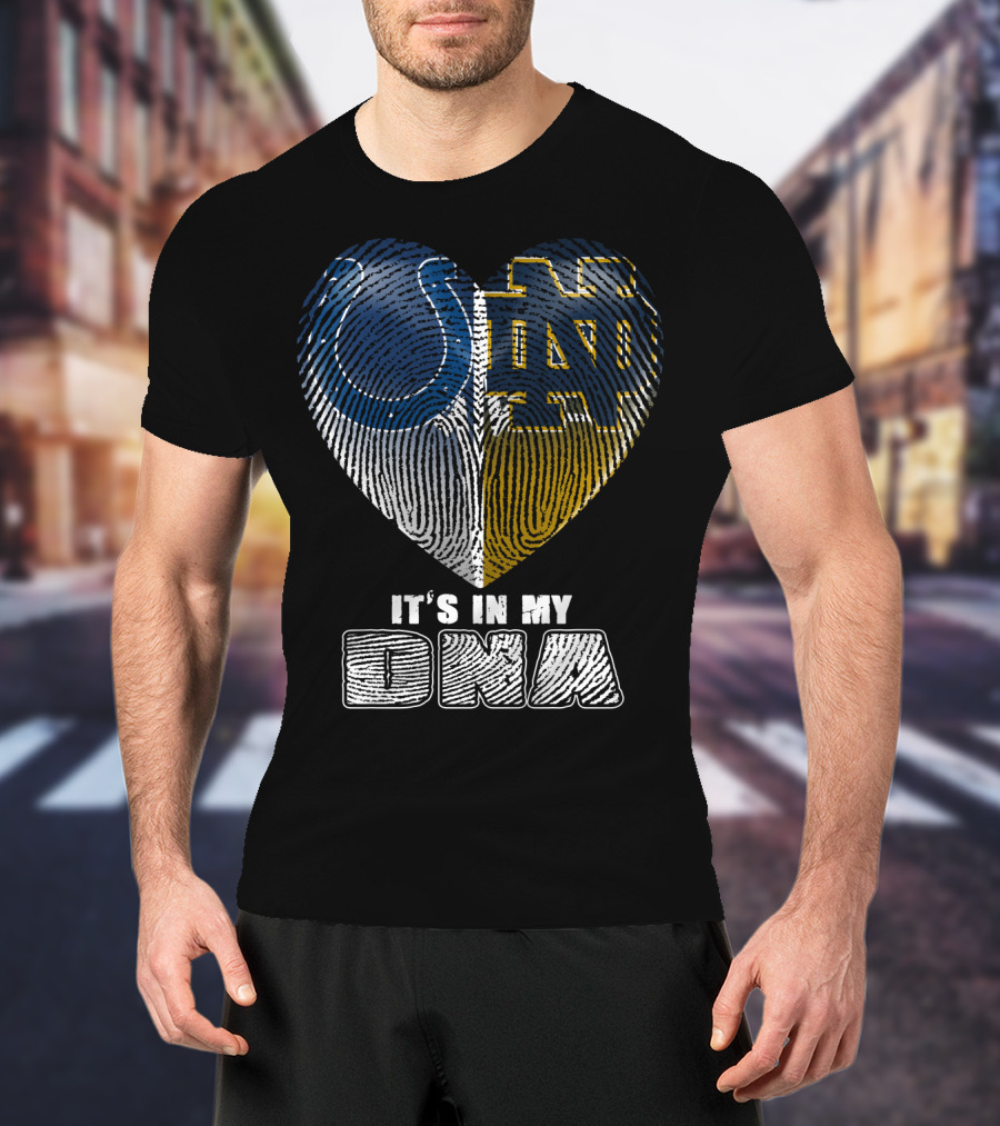Indianapolis Colts Notre Dame It's In My Dna T-Shirt