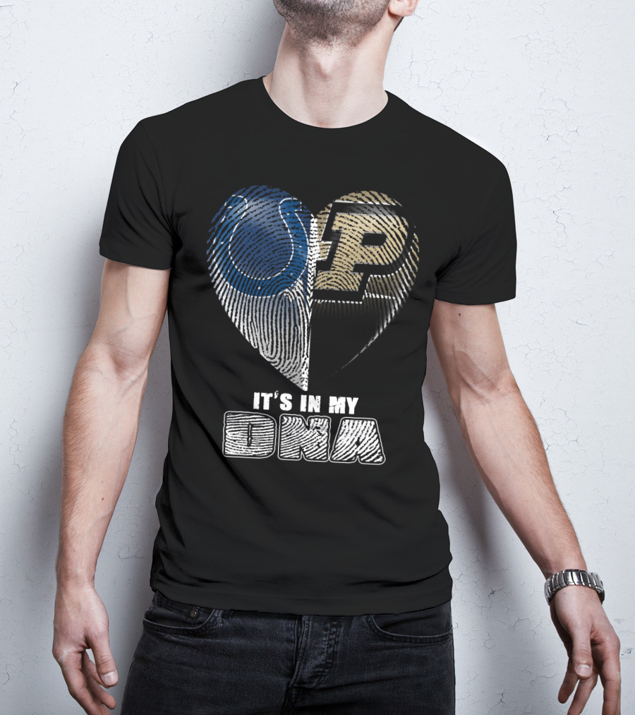 Colts Purdue It's In My Dna T-Shirt