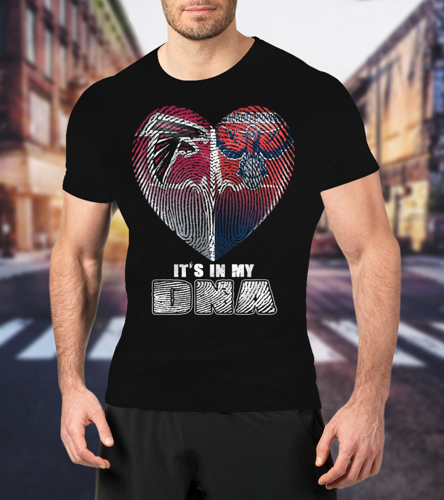 It's In My Dna Falcons Atlanta Basketball T-Shirt