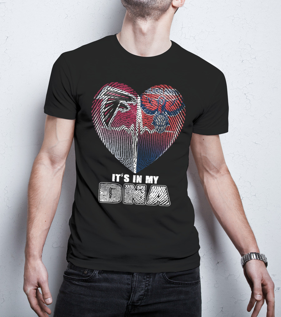 It's In My Dna Falcons Atlanta Basketball T-Shirt
