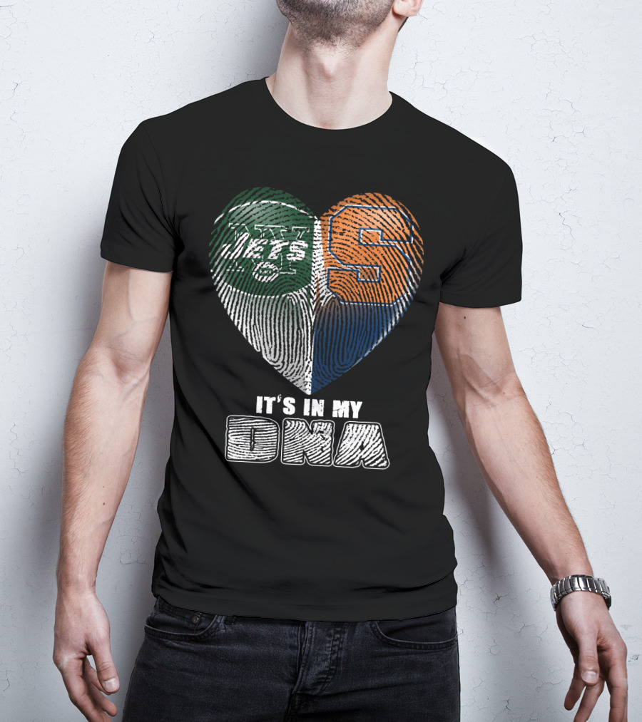 New York Jets Syracuse It's In My Dna T-Shirt
