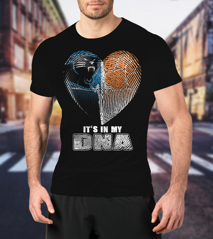 It's In My Dna Panther Paw Heart T-Shirt