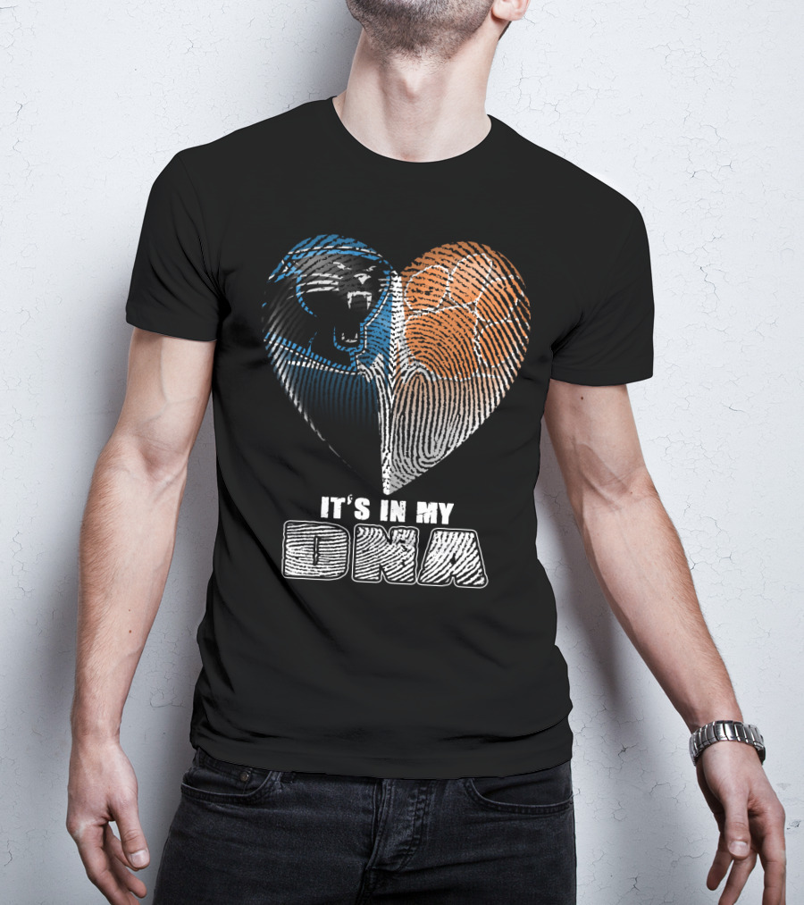 It's In My Dna Panther Paw Heart T-Shirt