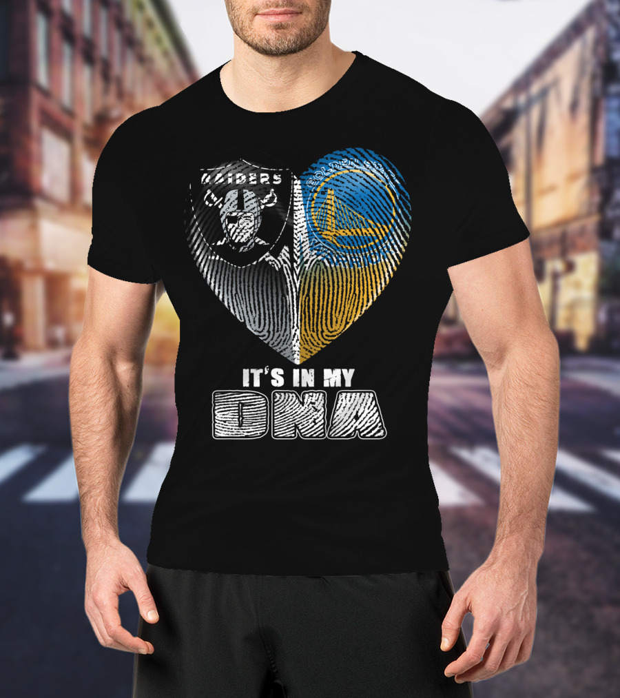 Raiders Warriors It's In My Dna T-Shirt