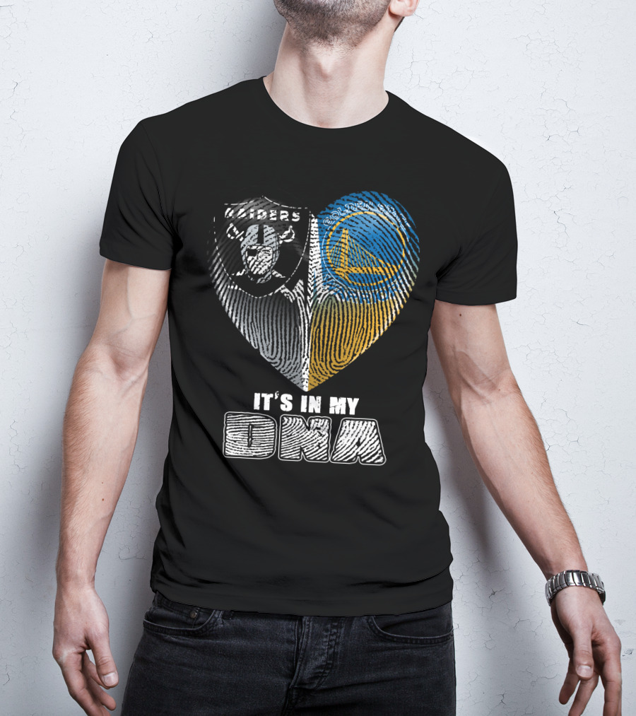 Raiders Warriors It's In My Dna T-Shirt