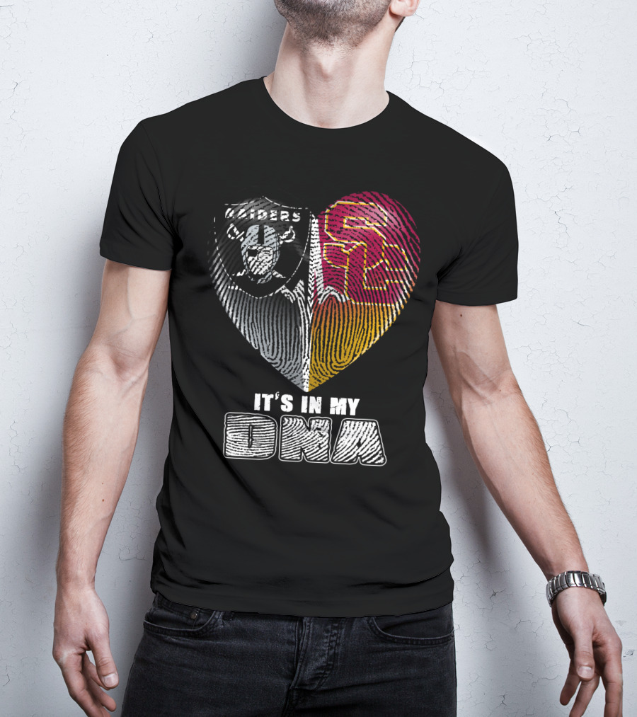 It's In My Dna Raiders Usc T-Shirt