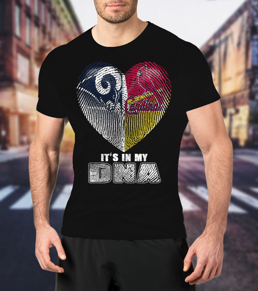 Rams Cardinals It's In My Dna T-Shirt