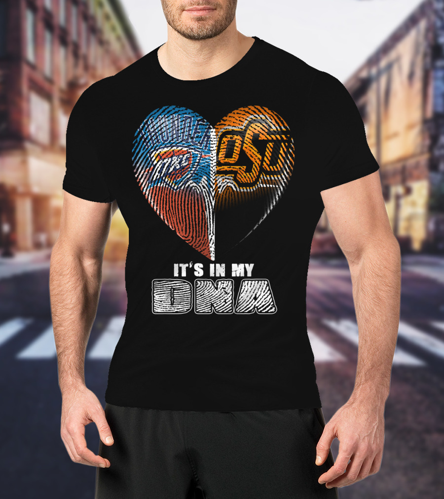 Oklahoma Thunder Osu It's In My Dna T-Shirt