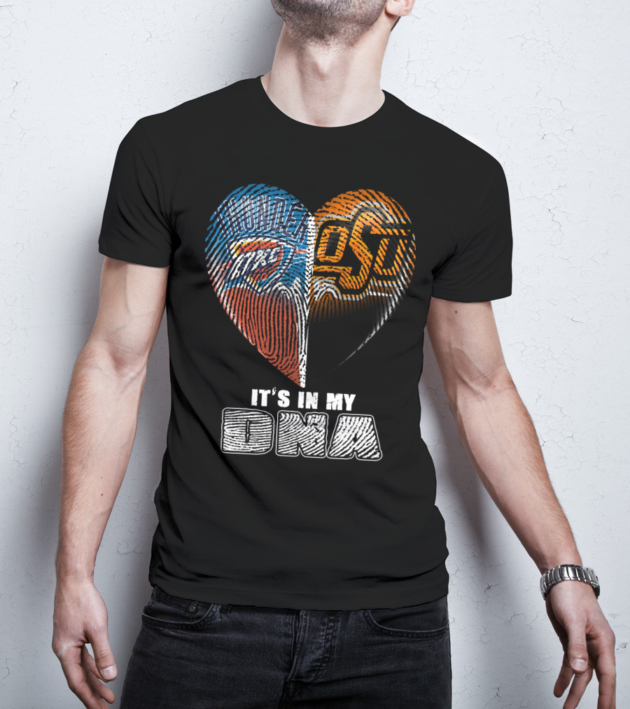 Oklahoma Thunder Osu It's In My Dna T-Shirt