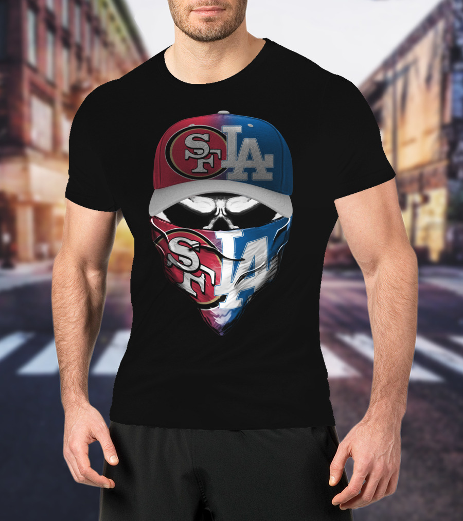 Sf La Fusion Cap And Bandana Combo T-Shirt