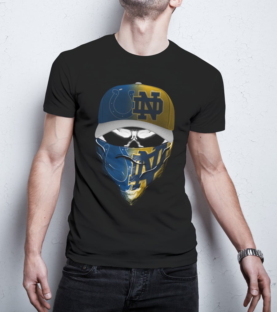 Indianapolis Colts Notre Dame Fighting Irish Skum T-Shirt