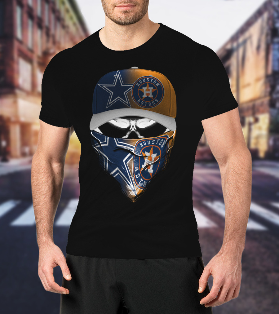 Houston Astros Dallas Cowboys Skum 046 T-Shirt