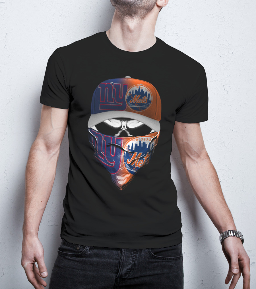 Ny Giants Mets Crossover Skum 064 T-Shirt