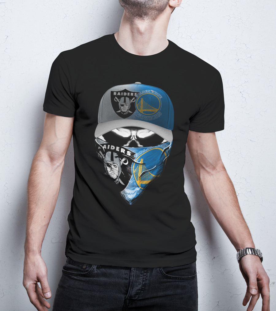 Raiders Golden State Warriors Skum 093 T-Shirt