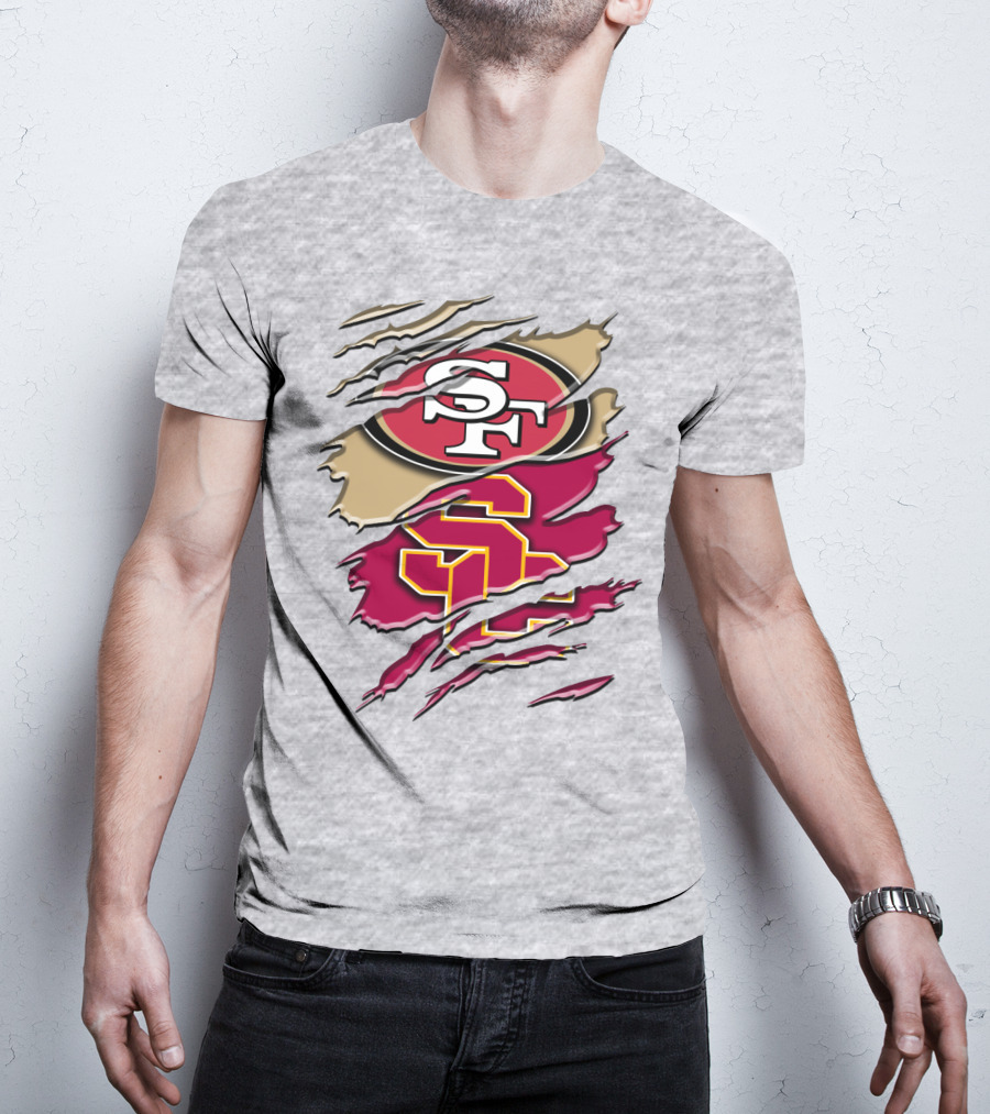 49ers Usc Mashup Rah T-Shirt