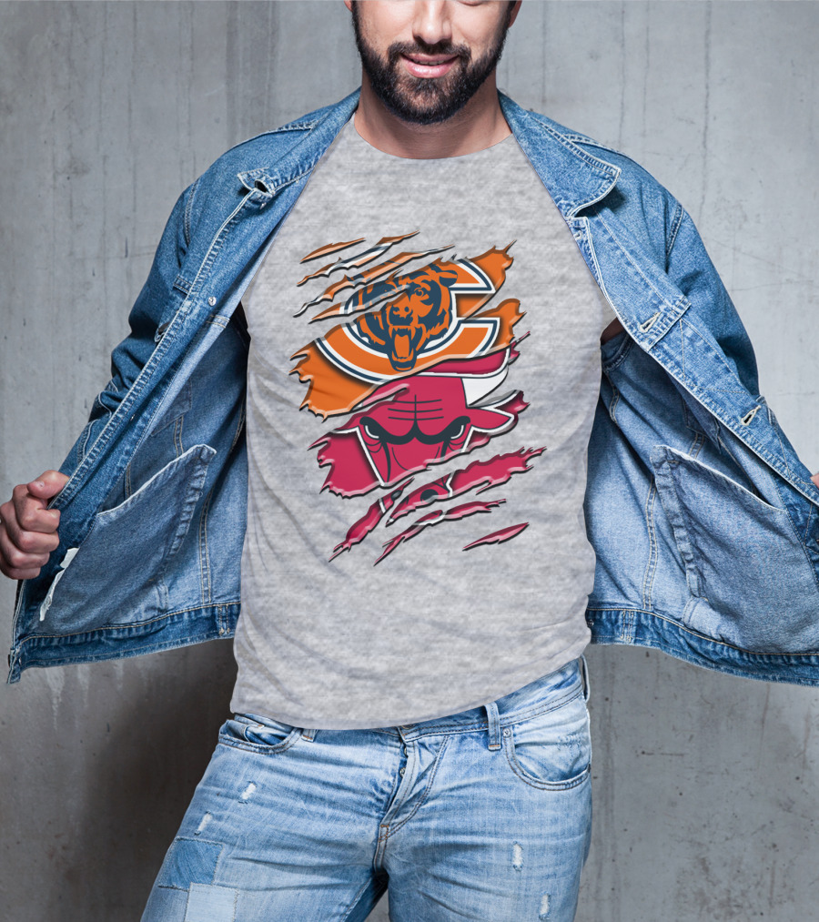 Chicago Bears Bulls Rah 007 T-Shirt