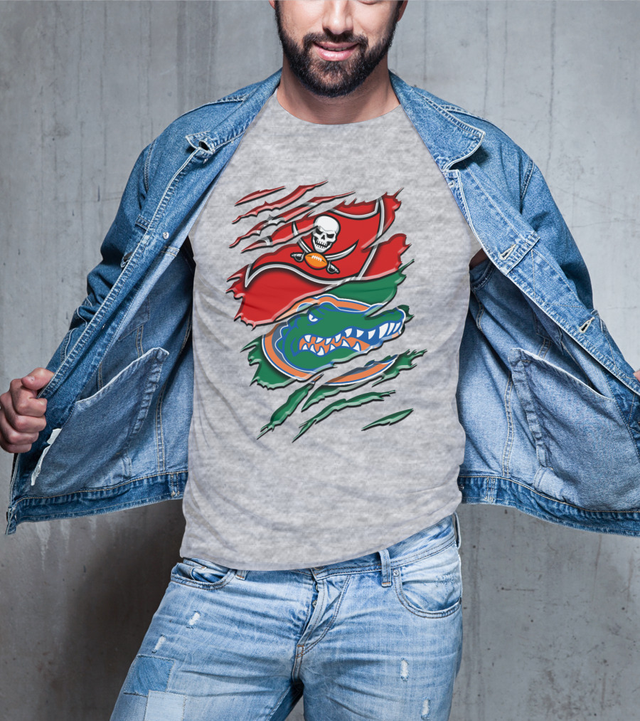 Tampa Bay Buccaneers Florida Gators Rah 024 T-Shirt