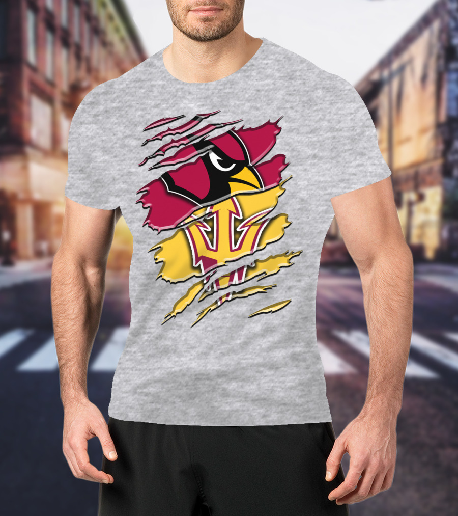 Cardinals And Sun Devils Rah 030 T-Shirt