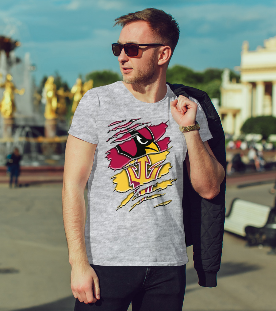Cardinals And Sun Devils Rah 030 T-Shirt