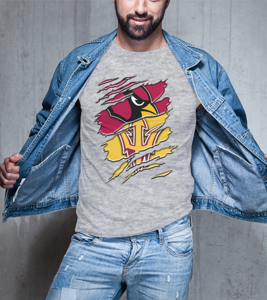 Cardinals And Sun Devils Rah 030 T-Shirt