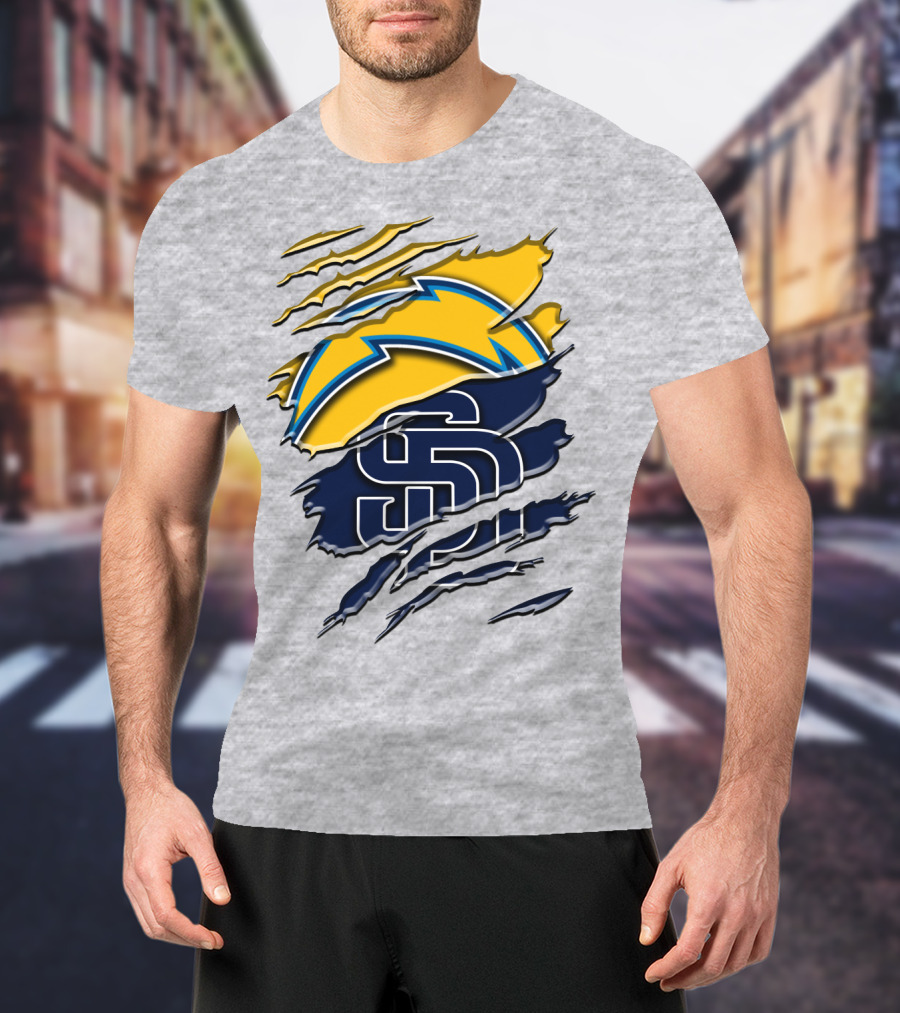 San Diego Chargers And Padres Rah 033 T-Shirt