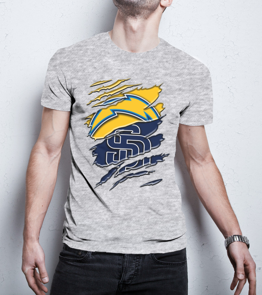 San Diego Chargers And Padres Rah 033 T-Shirt
