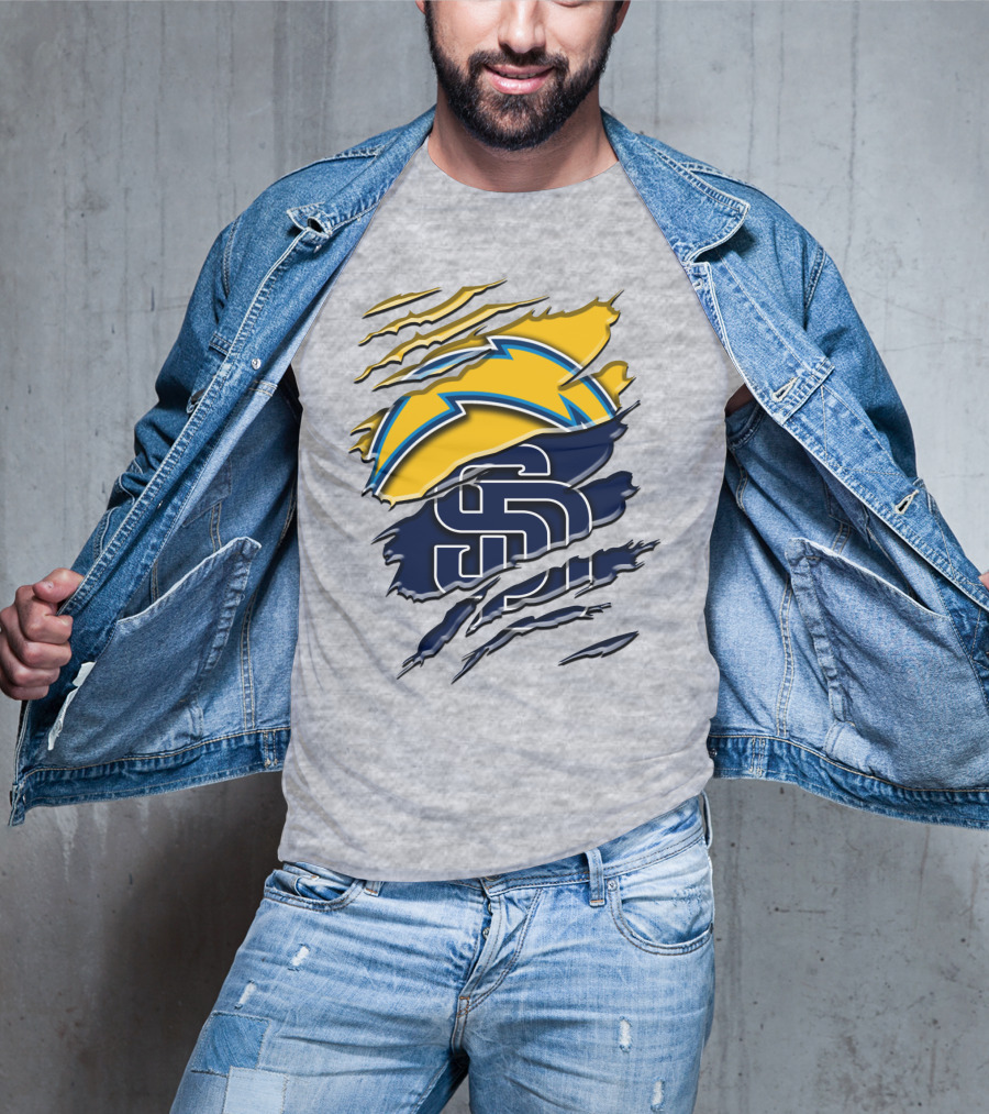 San Diego Chargers And Padres Rah 033 T-Shirt