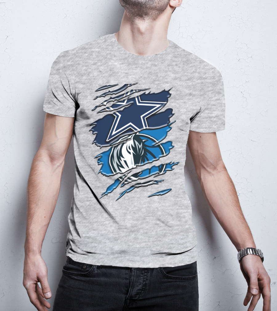 Dallas Cowboys Mavericks Crossover Rah 044 T-Shirt