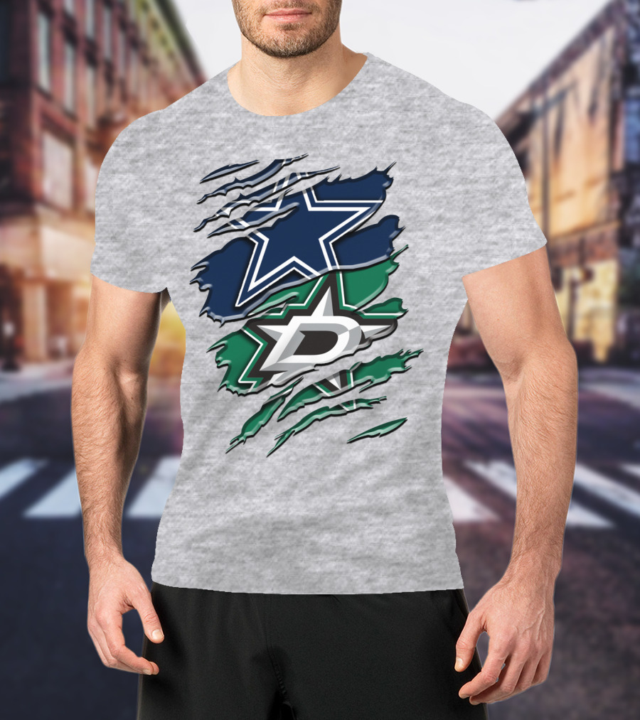 Dallas Cowboys And Dallas Stars Rah 045 T-Shirt