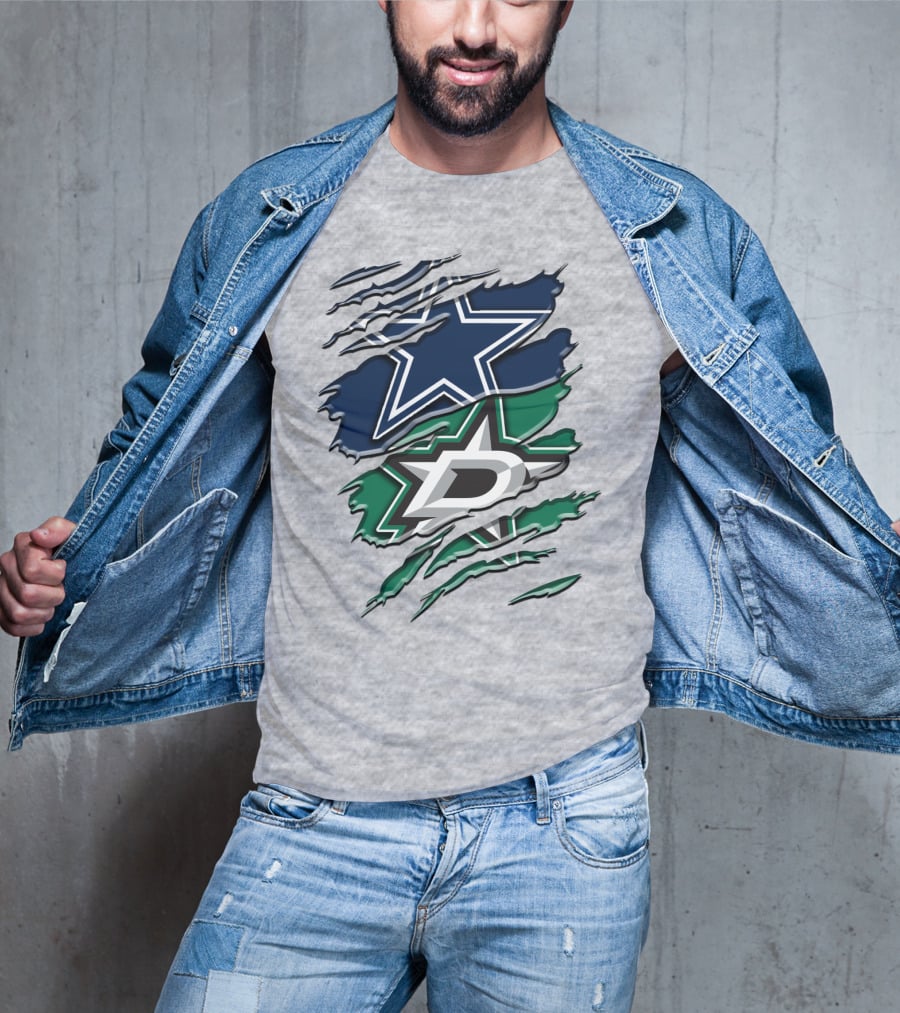 Dallas Cowboys And Dallas Stars Rah 045 T-Shirt
