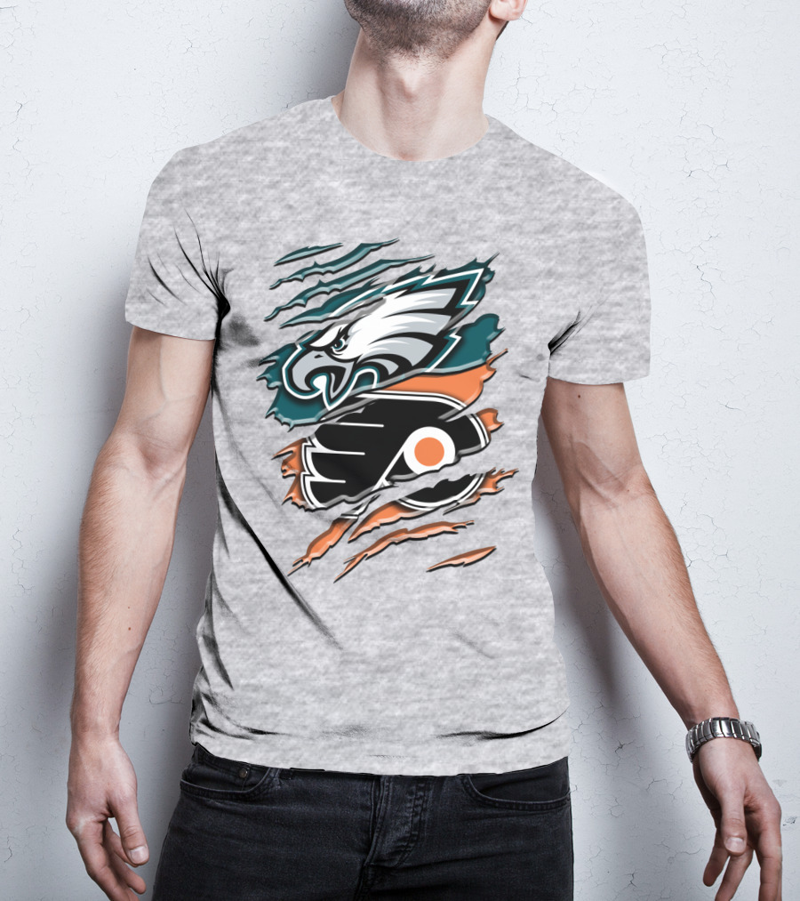 Philadelphia Eagles Flyers Rah 056 T-Shirt