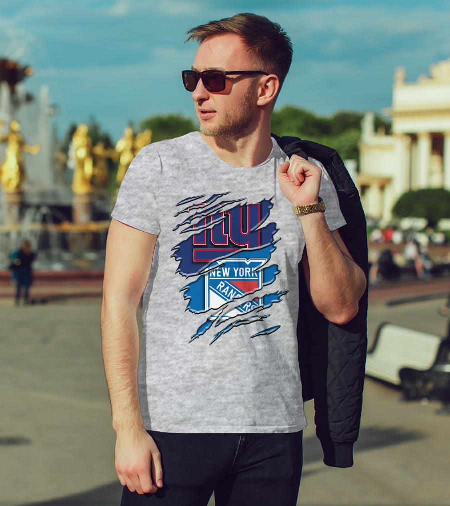 New York Giants New York Rangers Rah 065 T-Shirt