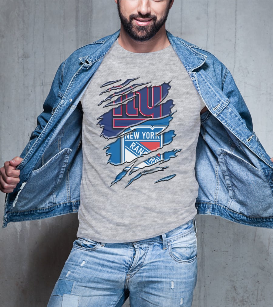 New York Giants New York Rangers Rah 065 T-Shirt