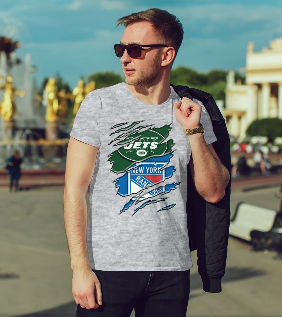 New York Jets Rangers Combination T-Shirt