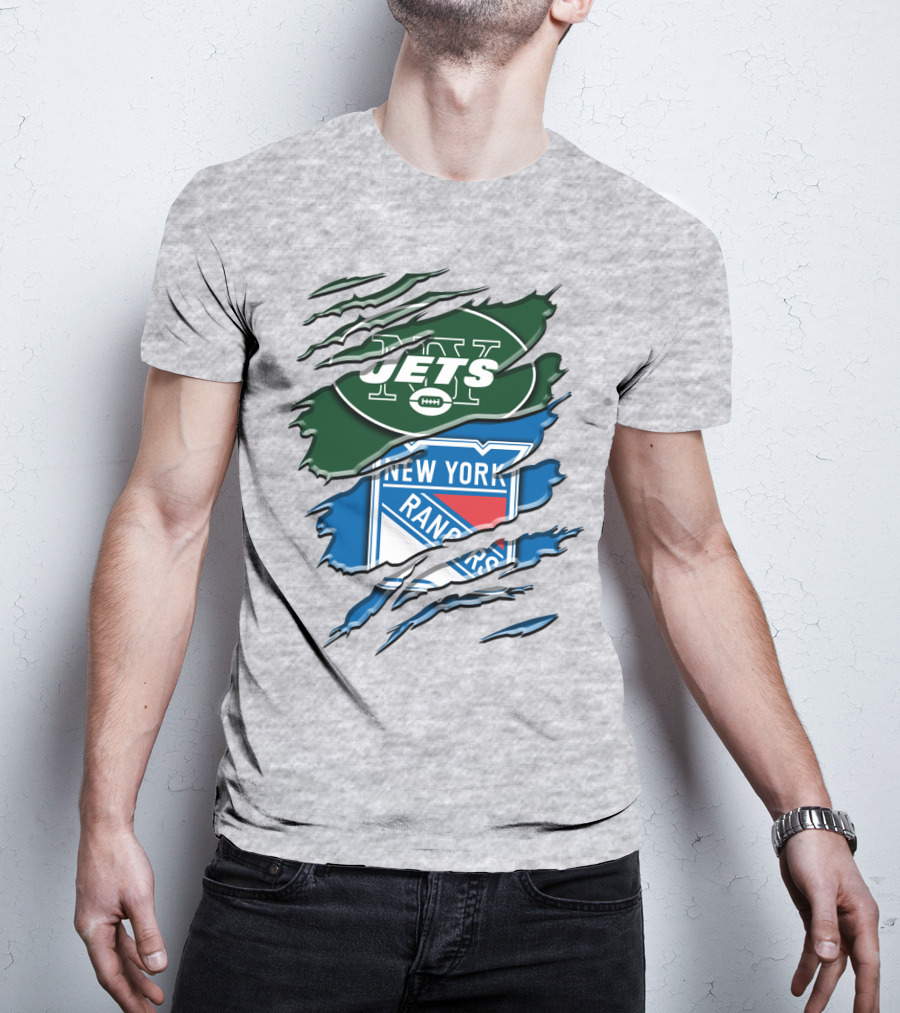 New York Jets Rangers Combination T-Shirt