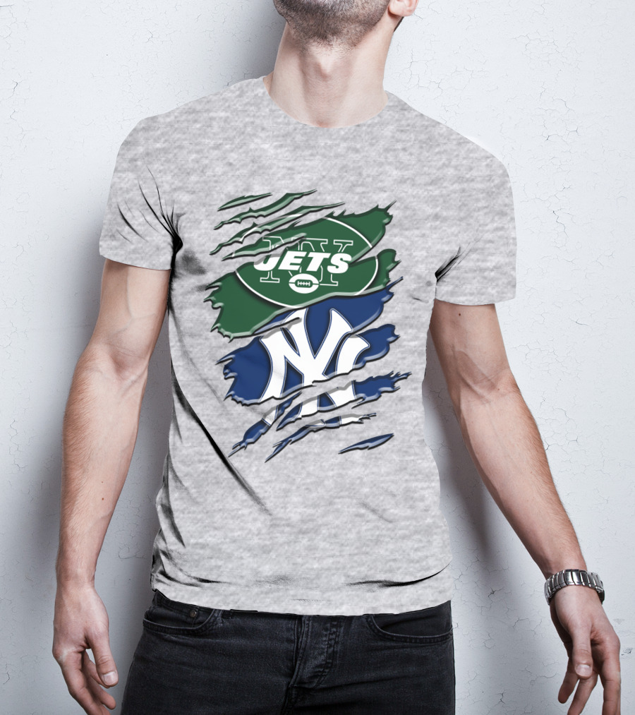 Ny Jets Yankees Rah 071 T-Shirt
