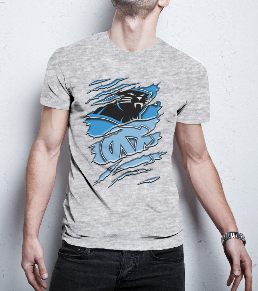 Carolina Panthers North Carolina Tar Heels Rah 087 T-Shirt